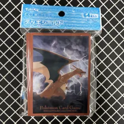 Flying Charizard Pokemon Center Card Sleeves (64) - Image 1