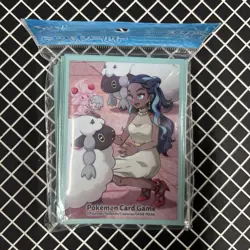 Pokemon Trainers Off Shot! Nessa Pokemon Center Card Sleeves (64) - Image 1