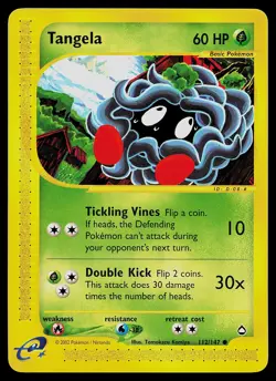 Pokemon Card - Tangela Aquapolis 112/147 Common - Image 1