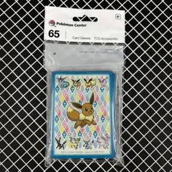 Eevee Prismatic Pokemon Center Card Sleeves (65) - Image 1