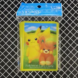 Pikachu & Pawmi Pokemon Center Card Sleeves (64) - Image 1