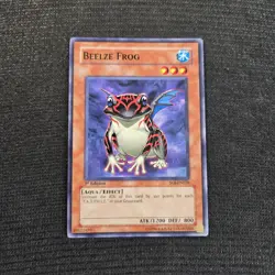 Yu-Gi-Oh! TCG 1st Edtion Beelze Frog Common Card SOI-EN026 - Image 1