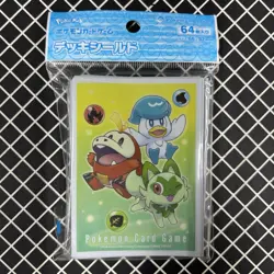 Sprigatito Fuecoco & Quaxly Pokemon Center Card Sleeves (64) - Image 1