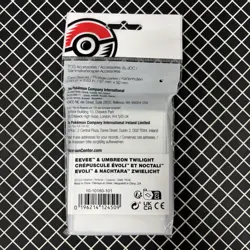 Eevee & Umbreon Twilight Pokemon Center Card Sleeves (65) - Image 2
