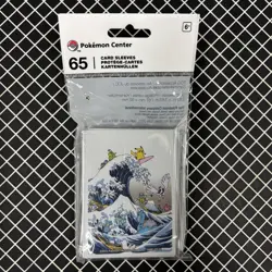 Great Wave Pikachu & Friends Pokemon Center Card Sleeves (65) - Image 1