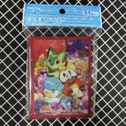 Fuecoco Sprigatito & Quaxly Pokemon Center Card Sleeves (64) - Image 1