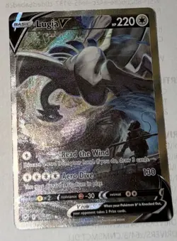 Lugia V Alt Art Pokemon Card Will Be Included with a Frame. - Image 2
