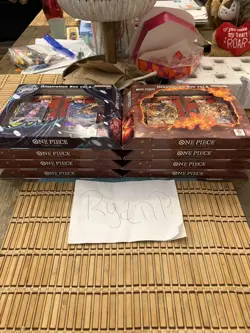 One Piece Card Game Illustration Box Vol. 5 & 6 Sealed Bundle Lot Of (8) - Image 1