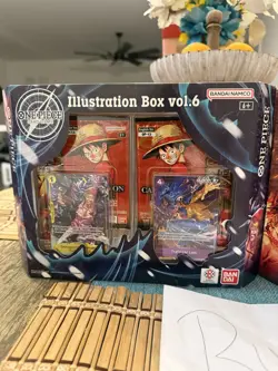 One Piece Card Game Illustration Box Vol. 5 & 6 Sealed Bundle Lot Of (8) - Image 2