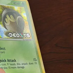 Seedot 71/107 Reverse Holo Common EX Deoxys Pokemon Card - Image 4