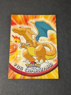 Topps Series Charizard #06 Pokemon Card Near Mint Condition - Image 1