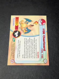 Topps Series Charizard #06 Pokemon Card Near Mint Condition - Image 3