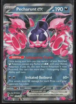 Pecharunt ex - Double Rare SV: Shrouded Fable 039/064 NM Pokemon Card - Image 1