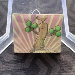 Sudowoodo 20 Lenticular Mini Japanese Pokemon Card ~ MP - Image 3