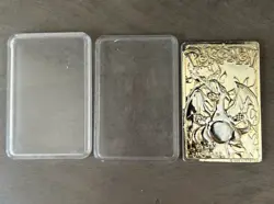 Pokemon 1999 23k Gold Plated Charizard Limited Edition BK Mini Card with Case - Image 2