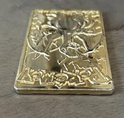 Pokemon 1999 23k Gold Plated Charizard Limited Edition BK Mini Card with Case - Image 4