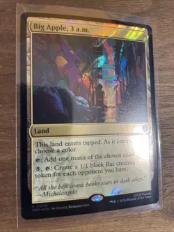 Big Apple, 3 a.m. Surge Foil Teenage Mutant Ninja Turtles TMNT MTG - Image 2