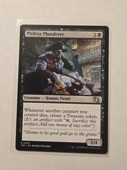 Pitiless Plunderer - Foundations Jumpstart - LP - Uncommon - Creature - Image 1