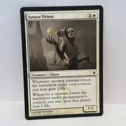 Suture Priest - New Phyrexia: #25, Magic The Gathering (MTG) NM - Image 1