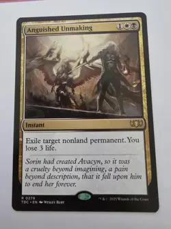 MTG Anguished Unmaking 279 Commander: Tarkir: Dragonstorm - Image 1