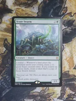 MTG Magic the Gathering Scute Swarm (203p/168) Zendikar Rising NM - Image 1