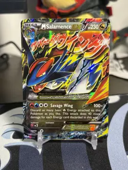 Pokemon Mega Salamence EX #XY171 XY Holo Card Promo M Salamence EX - Image 1