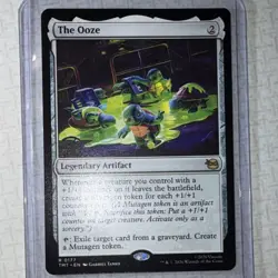 Magic: The Gathering The Ooze Legendary Artifact Rare 0177 TMNT 2026 - Image 1