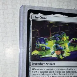 Magic: The Gathering The Ooze Legendary Artifact Rare 0177 TMNT 2026 - Image 2