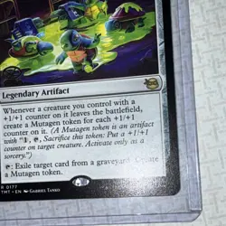 Magic: The Gathering The Ooze Legendary Artifact Rare 0177 TMNT 2026 - Image 4