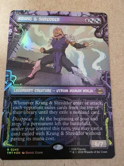 Krang & Shredder - Foil (Showcase) Teenage Mutant Ninja Turtles - Mtg - Image 1