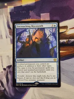 MTG Encroaching Mycosynth Phyrexia: All Will Be One 047/271 Regular Rare NM - Image 1
