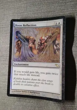 Magic The Gathering MTG Boon Reflection 5 Foil MP Shadowmoor - Image 3