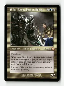 Silas Renn, Seeker Adept - #129 - Non Foil - MTG - Near Mint - Image 1