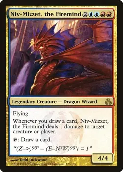Niv-Mizzet, the Firemind 1x MtG Guildpact SP/NM - Image 1