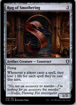 Commander Legends: Battle for Baldur's Gate #336 Rug of Smothering - Image 1