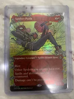 Spider-Punk (0210) (Borderless) Marvel's Spider-Man Foil - Image 1
