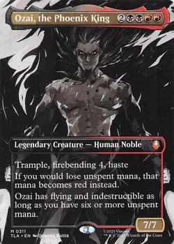 Ozai, the Phoenix King (Borderless) Avatar: The Last Airbender Regular - Image 1