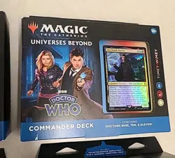Magic The Gathering Doctor Who Set of All 4 Commander Decks Complete - Image 4