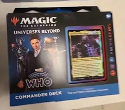 Magic The Gathering Doctor Who Set of All 4 Commander Decks Complete - Image 5