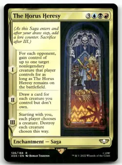 The Horus Heresy 126 MTG Universes Beyond: Warhammer 40,000 R NM - Image 1