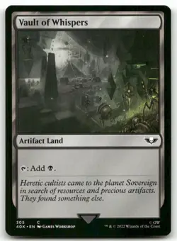 Vault of Whispers 305 MTG Universes Beyond: Warhammer 40,000 C NM - Image 1