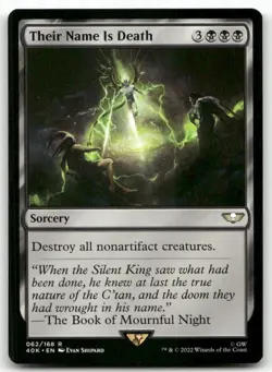 Their Name Is Death 62 MTG Universes Beyond: Warhammer 40,000 R NM - Image 1
