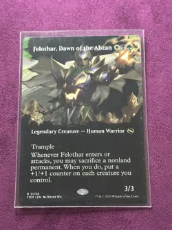 Felothar, Dawn Of The Abzan - Borderless - TDM - MTG - EN - NM - 0358 - Image 1