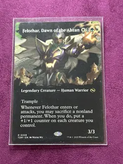 Felothar, Dawn Of The Abzan - Borderless - TDM - MTG - EN - NM - 0358 - Image 5