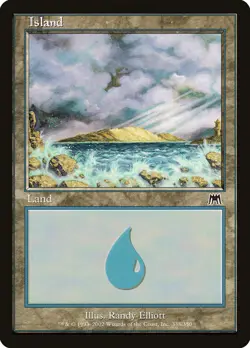 MTG Island (338) ** Onslaught ** English (LP) - Image 1