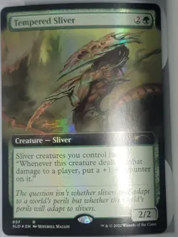 MTG Tempered Sliver (657/1164) Secret Lair Drop Series NM FOIL - Image 1