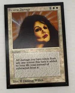 Reverse Damage NM International Edition IE MTG - Image 1