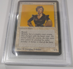 BGS 9 Alpha Benalish Hero MTG Graded MINT common vintage 93/94 - Image 3