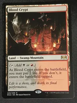 Blood Crypt - Ravnica Allegiance [Near Mint] - Image 1