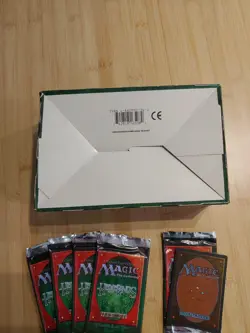 1995 MAGIC THE GATHERING HOMELANDS 4 SEALED PACKS-1 OPEN PACK-1 EMPTY BOX - Image 3